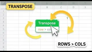 Transpose Data in Excel | Convert Rows to Columns & Columns to Rows
