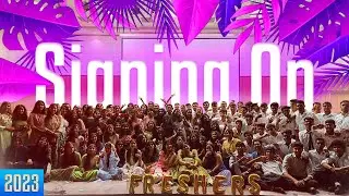 Moments of Freshers Party 2023 at NIT Bhopal Architecture and Planning