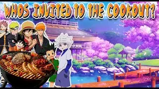 Who's invited to the cookout - Anime Edition