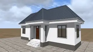 2 BEDROOMS CLASSIC HOUSE PLAN 