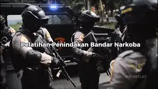 Pelatihan Brimob penindakan Bandar Narkoba