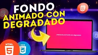 Como ANIMAR EL FONDO de tu P&Aacute;GINA WEB con DEGRADADOS con CSS3 desde 0 en MENOS de 3 minutos