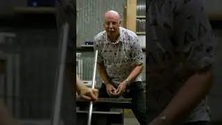 Teaching a Glass Blowing Lesson!!! #glassart #glassblowing #shorts