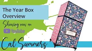 Paper Scissors Story Class Project - Year Box