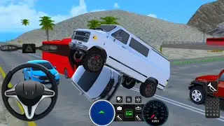 World Extreme Van Driving Simulator &ndash; Realistic Crashes Heavy Traffic & Dangerous Roads #viral #fyp 