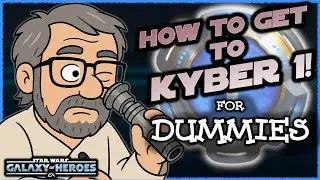 Как добраться до Кайбера 1 на Гранд Арене SWGOH... ДЛЯ ЧАЙНИКОВ!