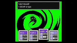 Mother 2 Deluxe 2.0 Boss Run | #34 Heavily Equipped Porky & Gyiyg (NO 1/64 EQUIP* READ DESCRIPTION)