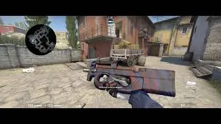 P90 Teardown Factory New Showcase CS:GO (3440x1440 res 21:9)