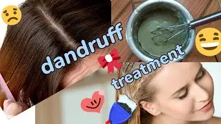 home made dandruff treatment //dandruff free hair pack //Kamali's beauty tips