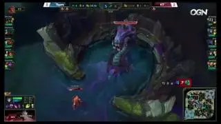 LCK 2016 Summer Playoffs - ROX Tigers Vs.KT Rolster  - Baron Steal