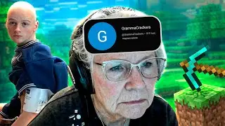 БАБУШКА СНИМАЛА МАЙНКРАФТ, ЧТОБЫ СПАСТИ ВНУКА ОТ РАКА