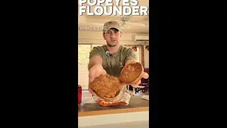 Popeyes Flounder Sandwich