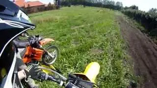 KTM exc 525 VS Suzuki drz 400