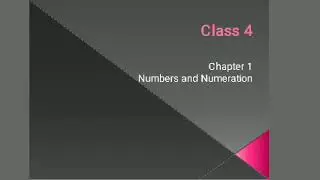 Class-4 IChapter-1 Number and Numeration l Topic- place value and face value