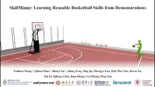 SkillMimic: Learning Reusable Basketball Skills from Demonstrations