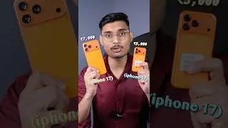 Expensive Vs Cheapest iphone 17 Pro Max  #tech #youtubeshorts #apple