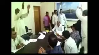 Protest by a Naagin Dance at Public Works Department