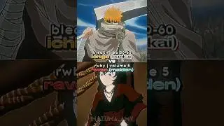 ichigo (bleach) vs raven branwen (rwby)
