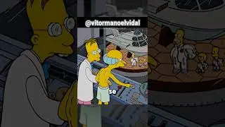 OS SIMPSONS ENTRAM NO CORPO DO BURNS!? #simpsons #thesimpsons #shorts