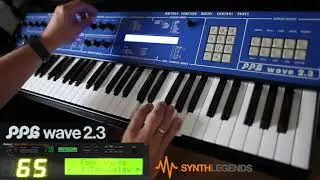 PPG wave 2.3 through Roland RPS-550
