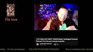 Flix love is sharing her tarot reading by Starcard Podcast!