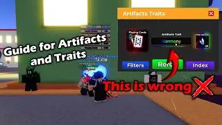 Руководство по артефактам и характеристикам в игре Anime Fighting Simulator Endless | Roblox