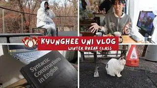 Kyunghee Uni Vlog: winter break class