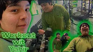 Me and Yahir when to go work out (work out vlog)