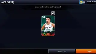 Claiming all of my starters for my full NBA Summer League team in NBA Live Mobile S6! (Part 1)