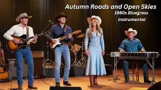 Autumn Roads and Open Skies | Bluegrass 1980's Instrumental | Classic Country |