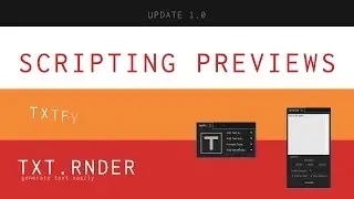 Update 1.0 - Scripting Sneak Previews, DFC, Website + More