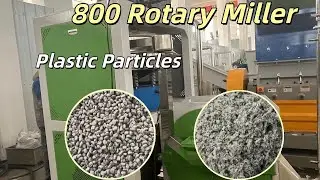 Plastic Particle Grinding Test Using a Rotary Miller