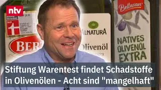 Stiftung Warentest findet Schadstoffe in Olivenölen - Acht sind 