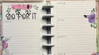Plan with Me | Mini Horizontal | Brilliant Blooms V2| Week of February 2, 2026