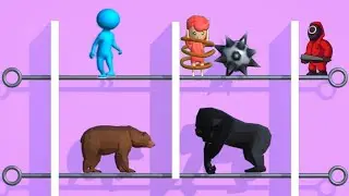 Pin Rescue - Pull The Pin Android Gameplay Walkthrough Levels (50 to 72) part  #3