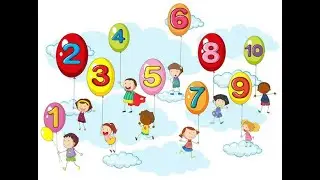 Numbers 1 to 10 #nurseryrhymes #numberslearningforkids #educationalvideosfortoddlers #funforkids