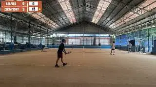 Rancho Uno Tennis (Dec 22): Zeke-Isshy vs Bea-Leo
