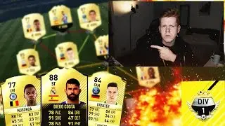 JANUARY TRANSFER HYBRID SQUAD BUILDER!! (DIVISION 1 TEST) - FIFA 17 ULTIMATE TEAM