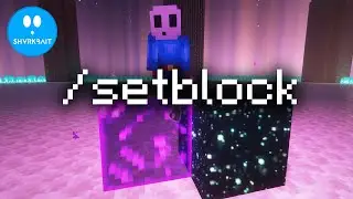 /setblock | Minecraft Tutorial