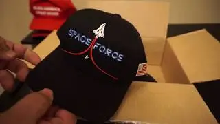 2020 MAGA Space Force Trump Hat Unboxing