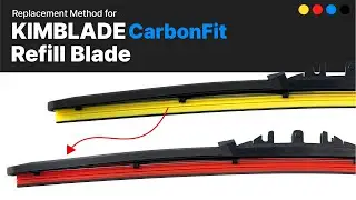 KIMBLADE CarbonFit How to Replace the Refill Blade