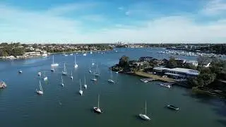 DJI Air2S - Sydney Harbour - Banjo Paterson Park. | Gladesville