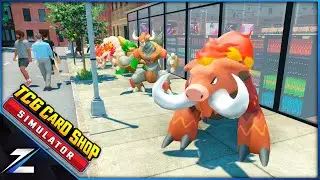 We Put an Army of Tetramons Outside Our TCG Card Shop!