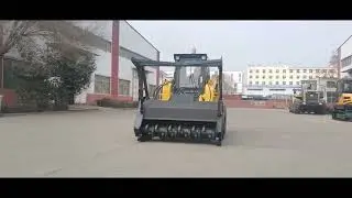 Skid steer loader accessories- grapple, trencher, forestry mulcher ect
