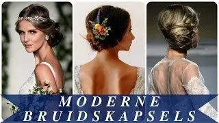 Moderne bruidskapsels