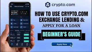 How to USE Crypto.com Exchange Lending and APPLY for a LOAN | App Tutorial