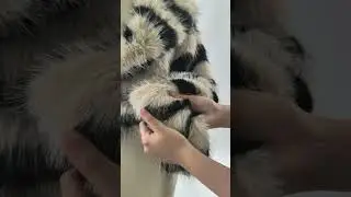 Must-Have Winter Statement Piece! FOMINTE Zebra Print Faux Fur Cropped Jacket ✨Ultimate Luxury Vibes