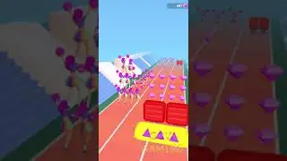 Cheerleader Run 3D | All Levels New Gameplay Trailer Android,ios New Game #09