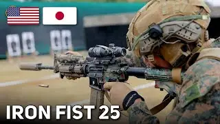 IRON FIST 25: U.S. Marines & JGSDF Train Side by Side (2025)