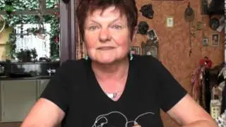 Janine Bischops voor het behoud van het gebied Middenvijver in Antwerpen Linkeroever.